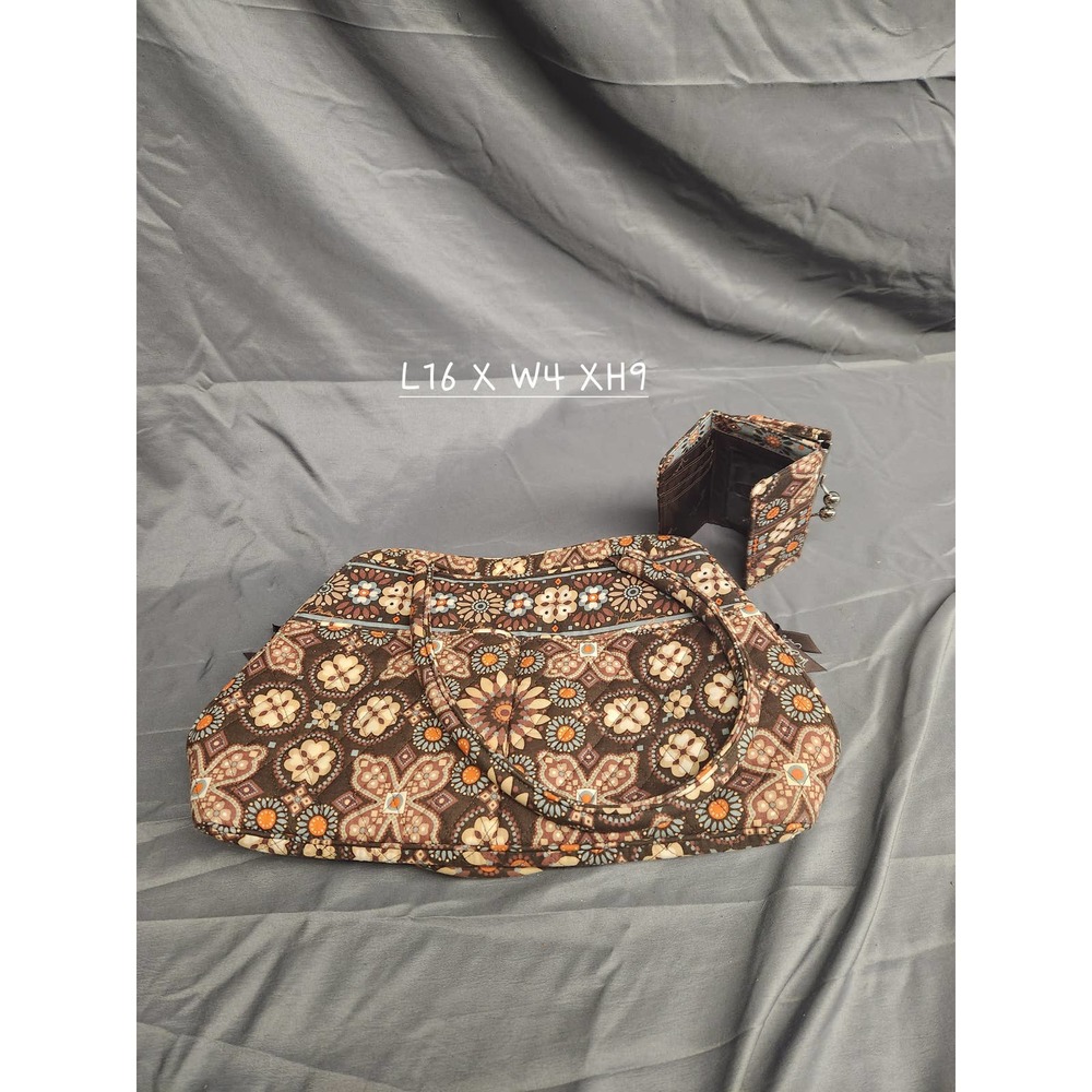 Vera Bradley shoulder bag wallet set